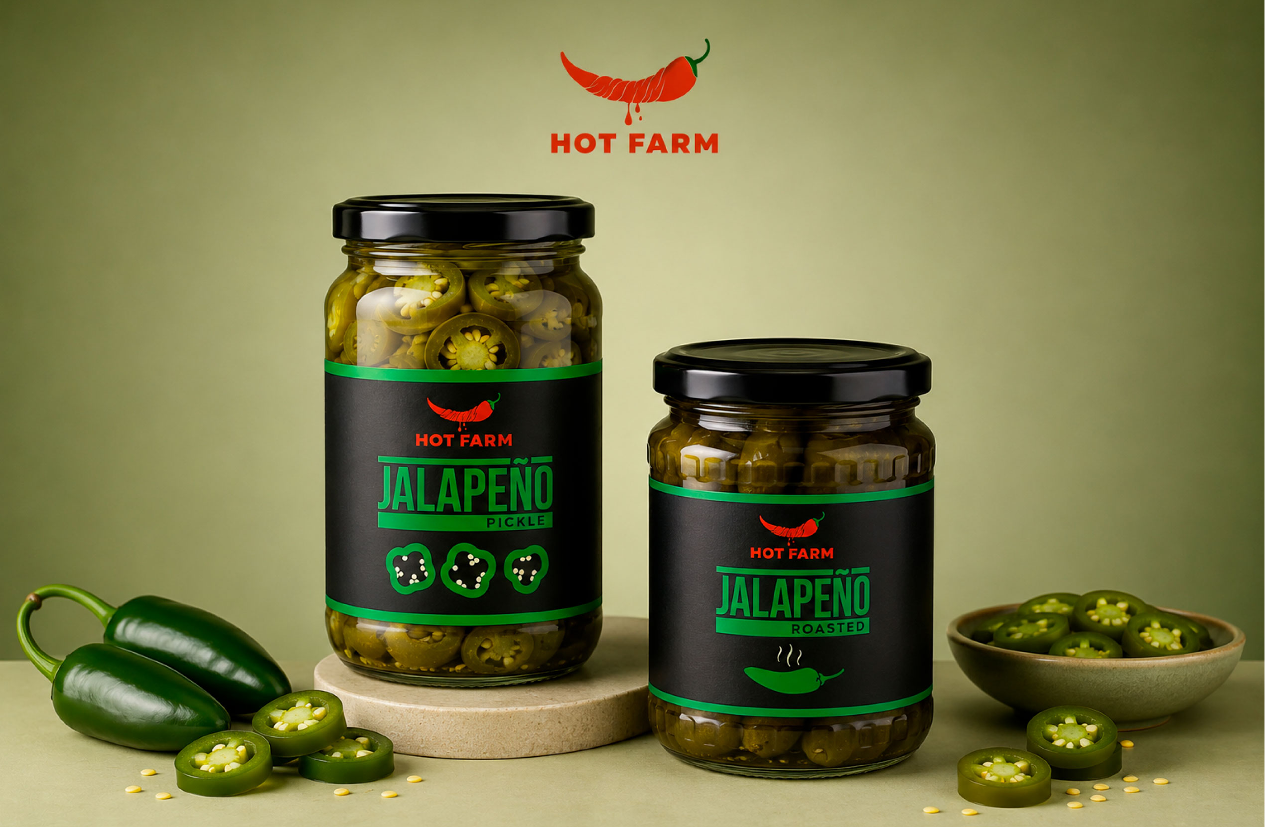 Analysis for the development of the visual communication of the HOT FARM brand
